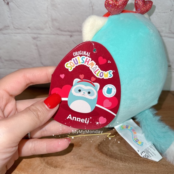 Squishmallow Anneli 5" The Blue Ferret - Picture 3 of 5
